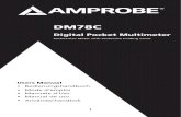 Amprobe DM78C User Manual
