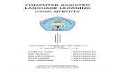 Computer Assisted Language Learning (CALL) - Using Website