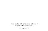 Imperfect Competition & Monopoly - Chapter 9