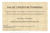 Value Creation Thinking