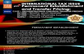 Permanent Establishment and Transfer Pricing