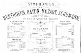 Schumann Symphonie 4 Piano4hands