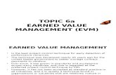 Topic 6a Earned Value Management