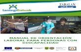 Orientación Laboral Para Personas Con Diversidad Funcional de Lantegi Batuak