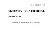Armonia tradicional (Segunda Parte) - Paul Hindemith