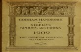 Gorham Handbook of Sterling Silver Spoons and Forks