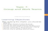 Topic 7 - Group Team