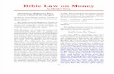 Bible Law on Money, Pastor Sheldon Emry