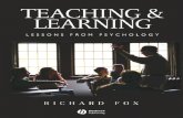 Teaching and Learning Lessons From Psychology