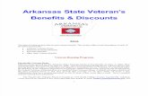 Vet State Benefits & Discounts - AR 2016