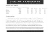 Corona Associates Capital Management - May 2016 Investment Letter