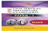 Civil Services Prelims Paper