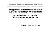 Revised Study Material - Economics Chandigarh