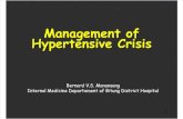 Management of Hypertensive Crisis(diskusi RSUD).ppt