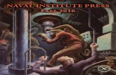 Naval Institute Press Fall 2016 Catalog