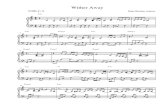 Wither Away - Solo piano sheet music