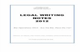 LEGAL WRITING 2 TRIAL MEMORANDUM, LEGAL OPINION, SHORT ESSAY.doc