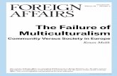 FA - The Failure of Multiculturalism