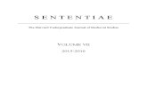 Sententiae Vol. 7