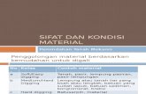 Material Conditions (Kondisi Material) Pemindahan Tanah Mekanis