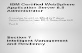 IBM Certified WAS 8.5 Administration Intelligent Management