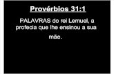 Provérbios - 031
