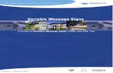 A Guide to Variable Message Signs (VMS)and Their Use