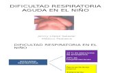 Dificultad Respiratoria Aguda en El Niño