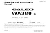 O&M WA380-6 A53001 up CEAM017200