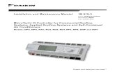 Daikin IM 919-3 LR MT-III Controller for AHU Manual