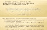 Aspek Legal,Etik Dokumentasi