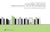 Gender Studies Education and Pedagogy by Eds Anna Lundberg & Ann Werner Gender