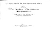 The Thirty-six Dramatic Situations - Polti, Georges.pdf