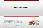 Topic 4 - Motivation(1)