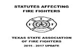 Texas Firefighter 2015-2017 Statute Book