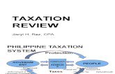 Taxation Review Lecture