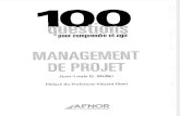 100 Questions Pour Comprendre Et Agir-Management de Projets