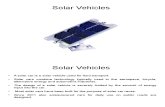 Sis solar vehicles