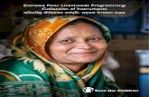 Extreme Poor Livelihoods Programming - Collection of Instruments