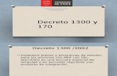 Decreto 1300/170
