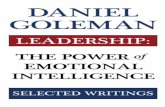 Leadership the Power of Emotional Intellegence