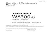 O&M WA600-6