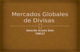 Mercados Globales de Divisas