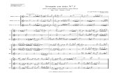Sonate pour trois Flûte N1 Opus 17 de Joseph Bodin de BOISMORTIER