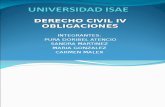 UNIVERSIDAD ISAE civil IV.ppt