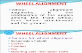 AUTOMOBILE (4) 3- Wheel Alignment