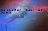 Air Pollution – Human Health Impacts - 2