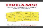 Dreams Sivakumar Palaniappan Book