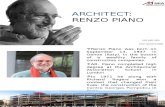 Renzo Piano Case Study