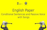 Trabalho de Inglês - Conditional and Passive Voice